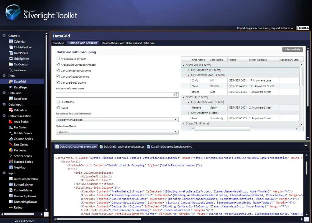 Microsoft Silverlight Toolkit - OpenSilver Implementation